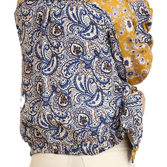 Umgee Floral Print Zipper Bomber Jacket - Picture 4 of 6